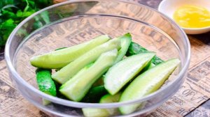 Малосольные огурцы с медом