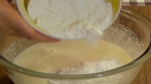 Нежный яблочный кекс