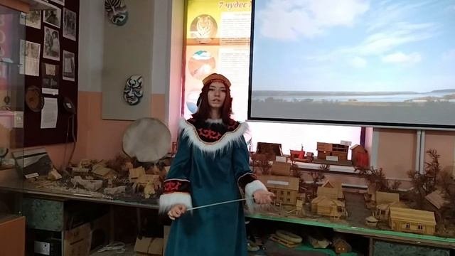 Нанайская деревня в Центре творчества детей и молодежи р.п. Солнечный Хабаровского края