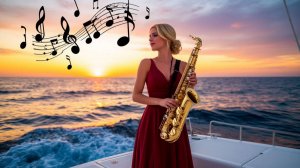 ВЕЧЕРНЕЕ МОРЕ И САКСОФОН.РЕЛАКС