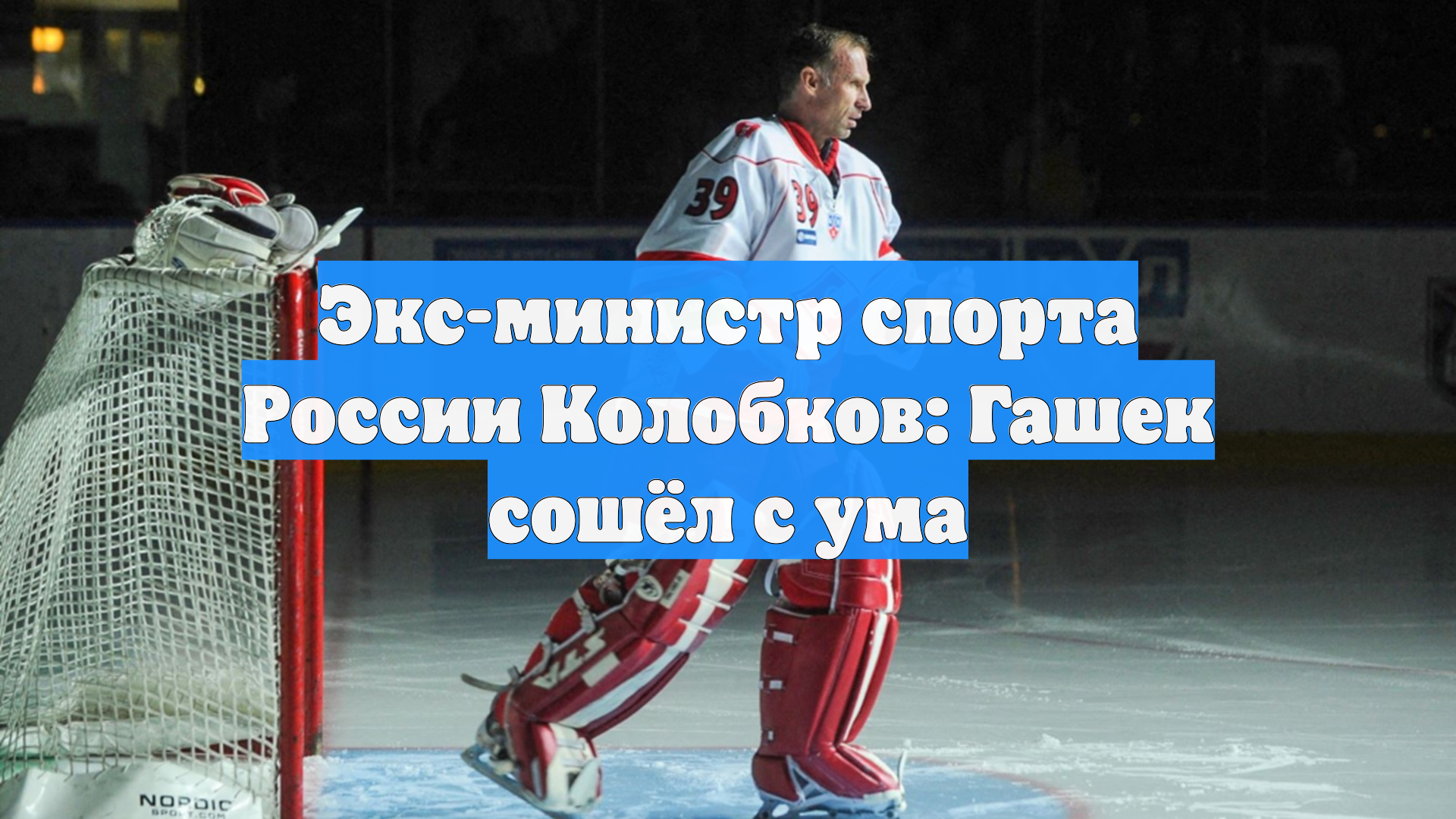Экс-министр спорта России Колобков: Гашек сошёл с ума