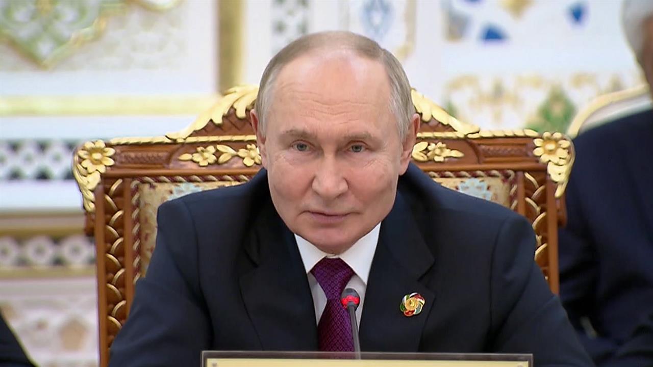 О сотрудничестве в разных областях говорил Владимир Путин на саммите Россия - Центральная Азия