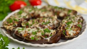 "Объедение, как вкусно", говорят мне за ужином, когда готовлю такое элементарное блюдо с баклажанами