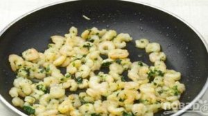 Креветки с авокадо