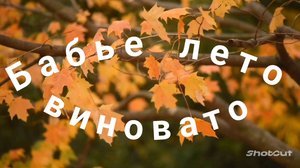 ВИНОВАТО БАБЬЕ ЛЕТО🌞🌴🏄🎇