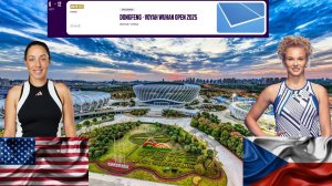 Джессика Пегула - Катерина Синякова