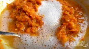 Морковный рулет с сырной начинкой