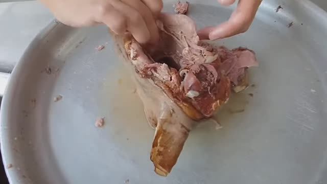Для любителей персидской кухни. Приготовление головы и рубца.