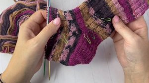 Промежуточный отчёт в СП»Носочный блюз осени 2»октябрь