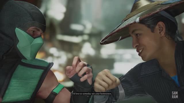 Mortal Kombat 1 - Рептилия Vs Рэйден. Бруталити