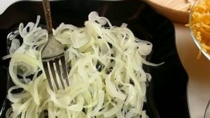 Салат Мужской каприз с мясом