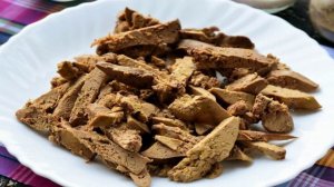 Салат с печенью и свеклой