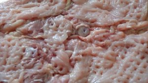 Рулет из целой курицы