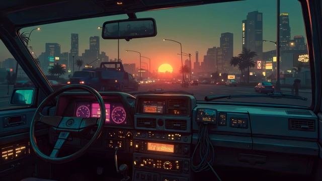 Sunset Drive ｜ Pure Synthwave 80s Mix ｜ Nostalgic Retro Vibes & City Lights