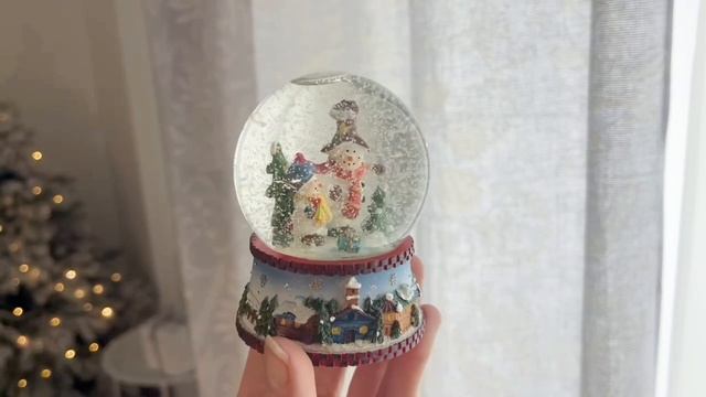 Снежный шар ПАПА И СЫН - СНЕГОВИЧКИ, 9 см, 50-1227B