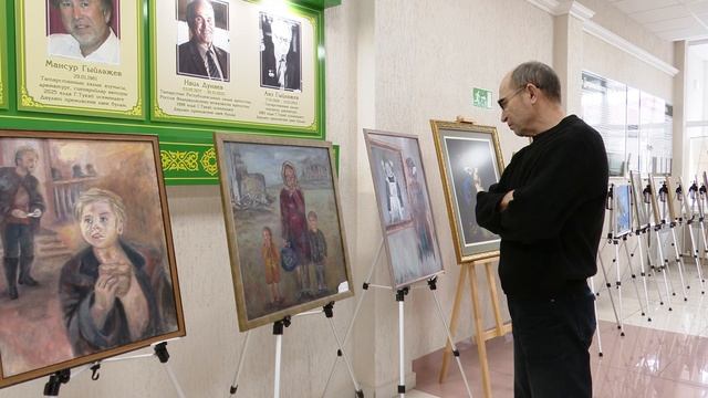 Рәссам Венера Сәхабетдинованың картиналар күргәзмәсе зәйлеләрне сөендерә