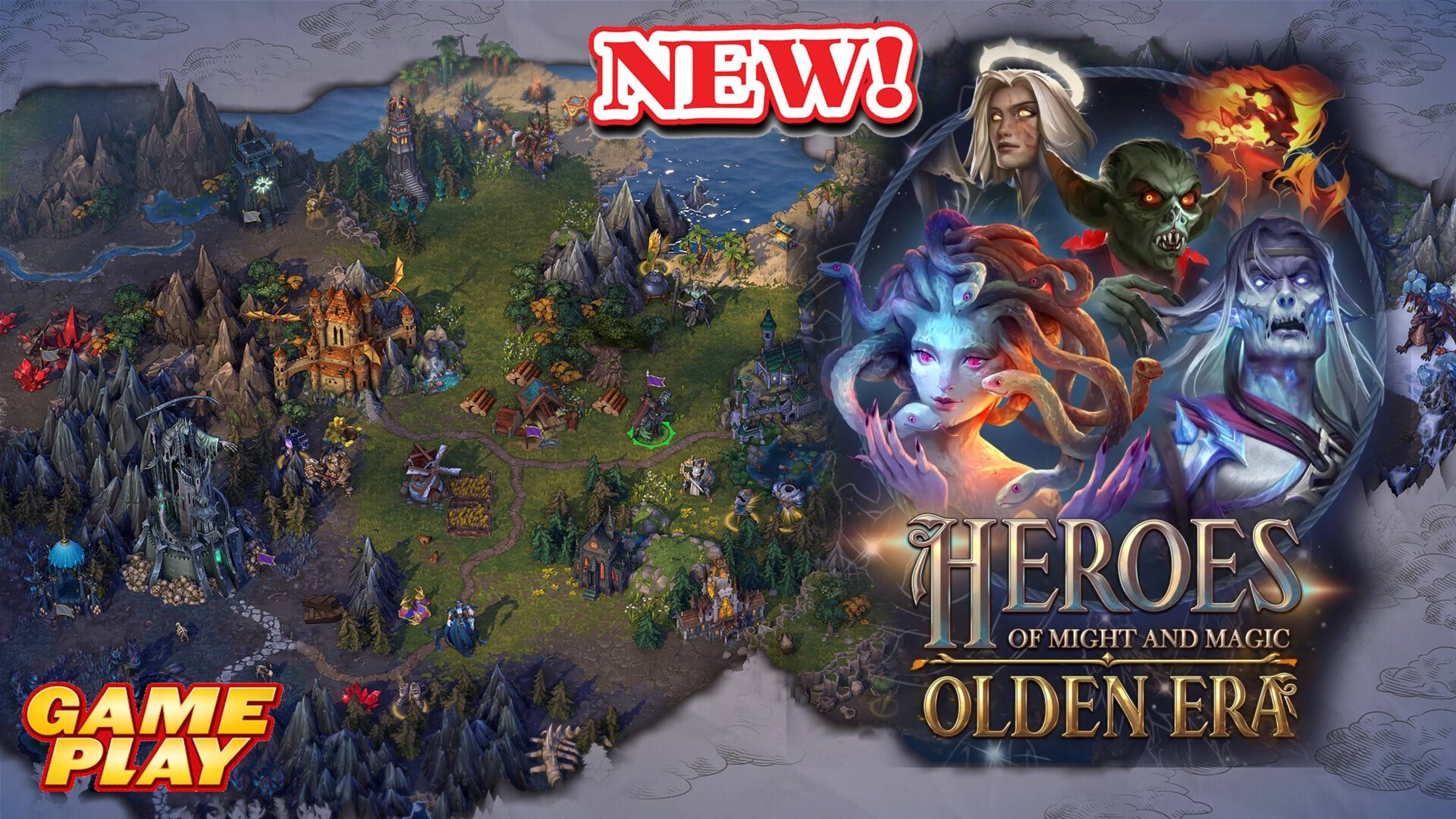 Heroes Of Might And Magic: Olden Era ✅ Новые ГЕРОИ !!! ✅ PC Steam Бесплатный Демо тест✅Релиз 2026г