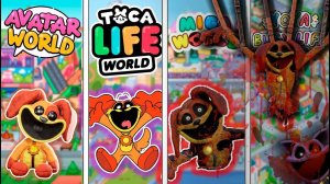 ДОГДЭЙ (POPPY PLAYTIME) 🤯 TOCA BOCA ❤ AVATAR WORLD 💛 MIGA WORLD💙 YOYA WORLD