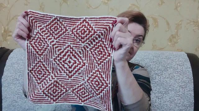 Квадрат в мозаичной технике. Вышивка. Аудиокнига.