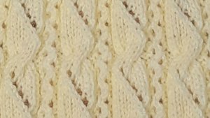 узор спицами "коса"#38#