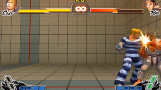 лучшая комбинация ударов на Cody в Street Fighter 4