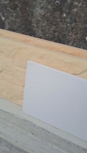 Проверка рецепта литьевого мрамора временем с воздействием солнца и дождей