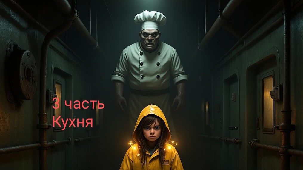 ПОБЕГ от КАННИБАЛОВ-ПОВАРОВ! | Little Nightmares - Кухня