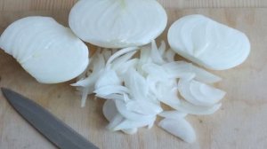 Салат с редькой и луком