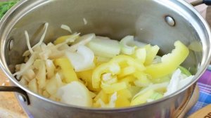 Лечо с капустой на зиму