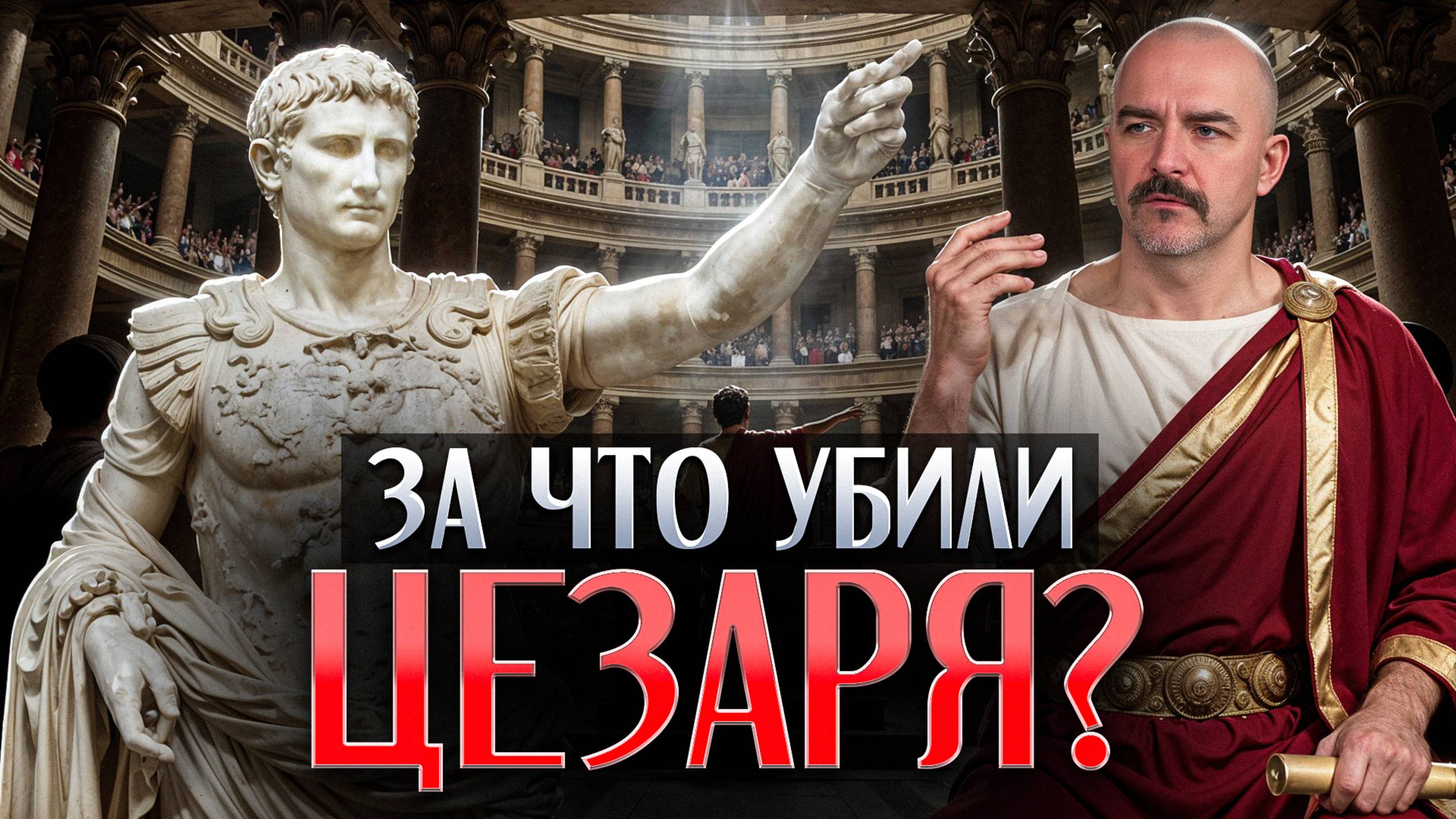 Гай Юлий Цезарь: человек, который стал именем нарицательным | Клим Жуков лекция | Римская Империя