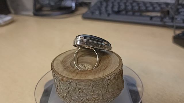 Серебряное кольцо с ГИПЕРСТЕНОМ. левин павел серебро.