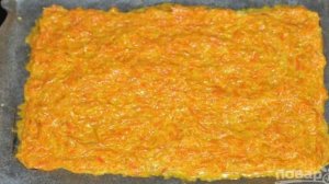 Морковный рулет диетический