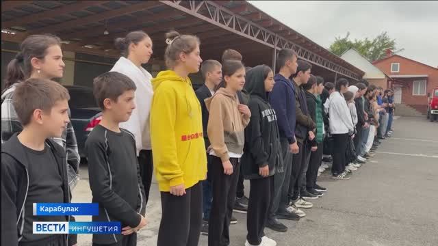 Республиканское первенство по пожарно-спасательному спорту прошло в Ингушетии