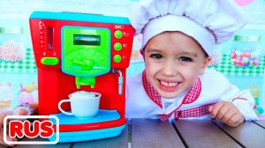 Дети готовят еду! Видео от Влада и Ники!