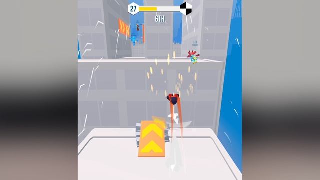 играю в игру Parkour Race