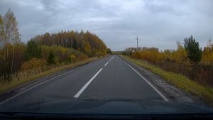 ASMR Дорога в Рыбинск с комментариями. Левый берег Волги.