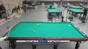 Петухов Даниил. Игра 1. Биллиард Открытый кубок Москвы. Спортсмены без разрядов. Этап 5.