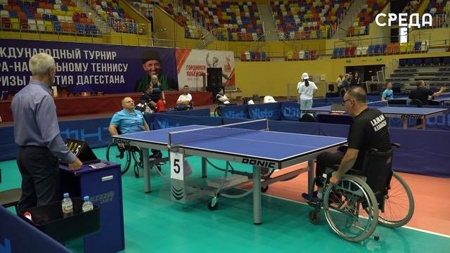 Паралимпийцы Каспийска выступят на международном турнире по настольному теннису