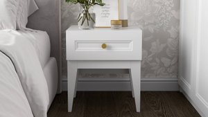 Сборка прикроватной тумбы с 1-м ящиком Классика 149OZ