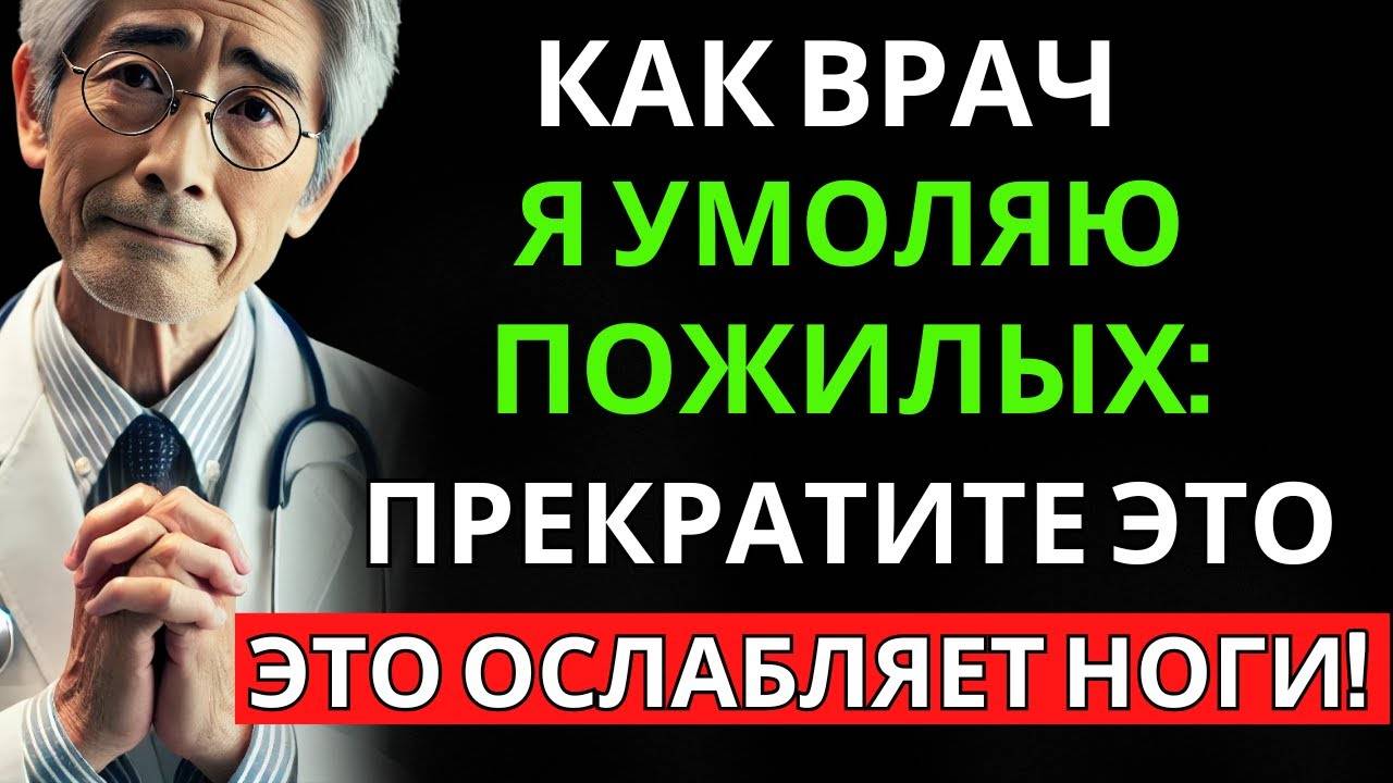 6 причин, которые вызывают слабость в ногах в пожилом возрасте