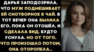 ИСТОРИЯ ИЗ ЖИЗНИ/Я заметила, что муж мне подмешивает снотворное в чай/Рассказ жизненный