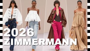 ✔️ ZIMMERMANN (Циммерман) - показ коллекции весна-лето 2026 на Неделе моды в Париже SS26