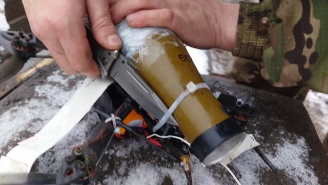 Белый ( Владимир Новиков ) разминирует фпв Янв 2023