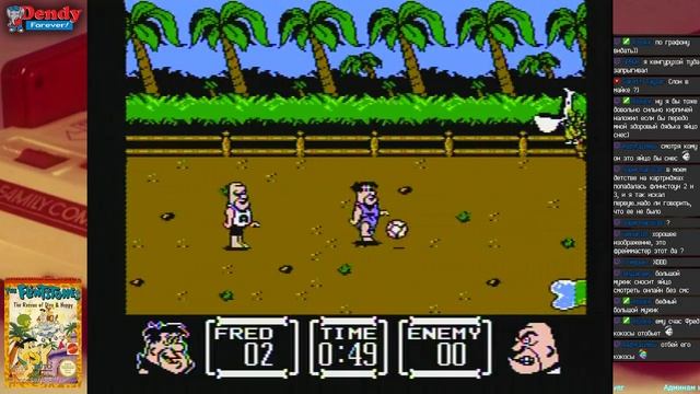 Михалыч - The Flintstones: The Rescue Of Dino & Hoppy (NES) - запись стрима