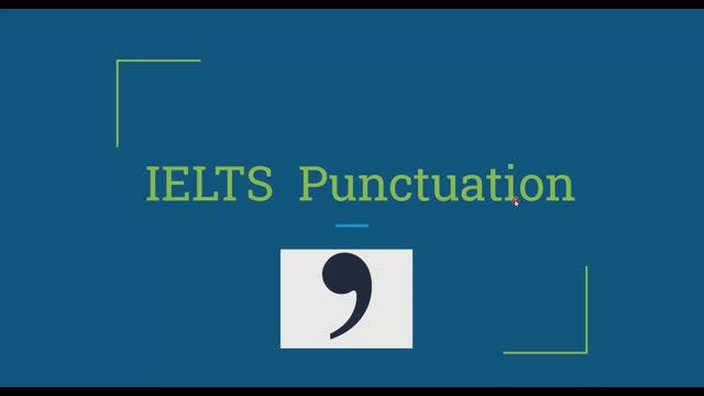 IELTS Punctuation