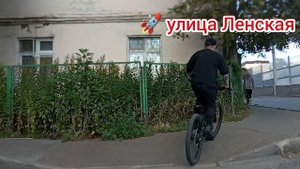 На велосипеде поехал на приёмку