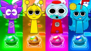 Coffin Dance Спрунки 103 уровень - Мультики про Спрунке | МУЛЬТФИЛЬМЫ SPRUNKI в Tiles Hop