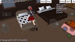 обзор на мод на School Girl Simulator Mod