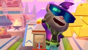 Говорящий Том: гонка на время