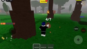 играю в 99 ночей в лесу роблоксе